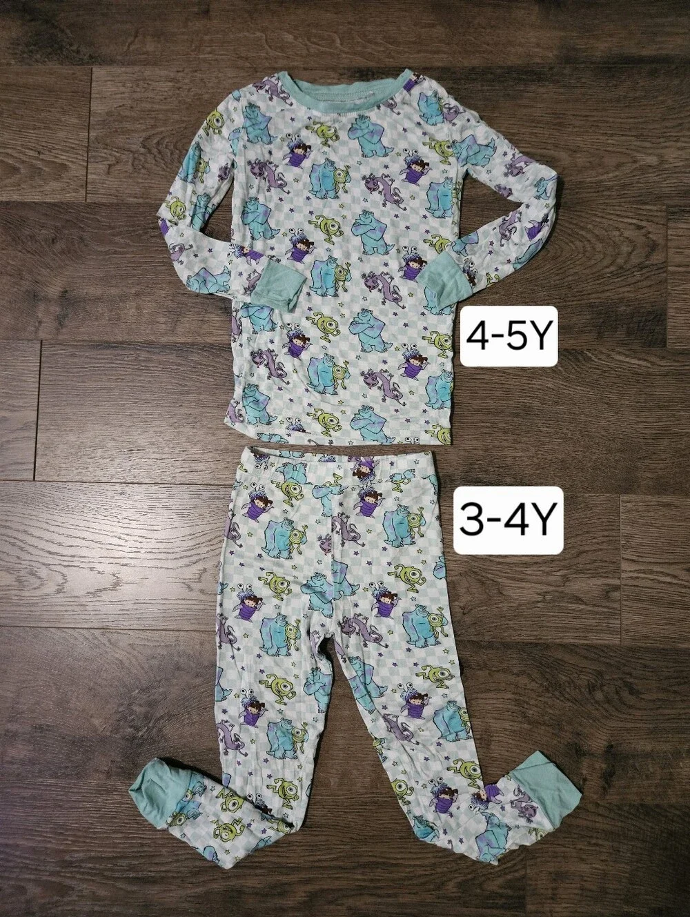 Fancy Prince 2 Piece Bamboo Pajama Disney Pixar Monsters Inc